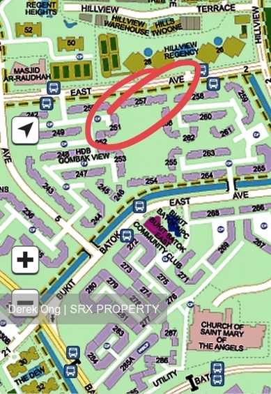 Blk 257 Bukit Batok East Avenue 4 (Bukit Batok), HDB 5 Rooms #179730692